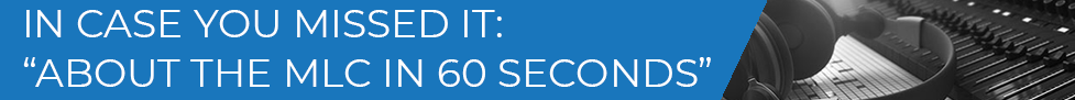about the mlc in 60 seconds banner