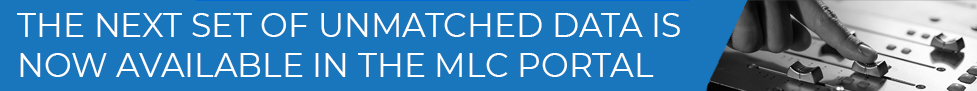 Header - The Next Set of Unmatched Data is Now Available in The MLC Portal