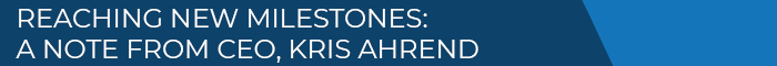 QN Banner - Reaching New Milestones a Note from CEO Kris Ahrend