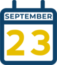 September 23 Calendar Icon