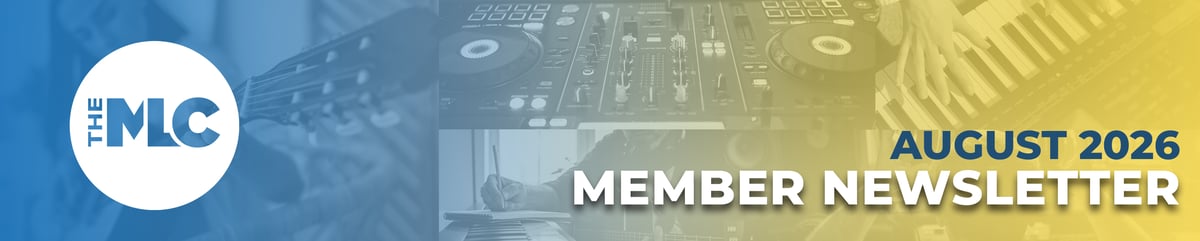 August 2026 - Member Newsletter Header