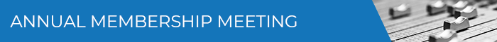 Banner Medium - Annual Membership Meeting