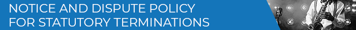 Banner Medium - Notice and Dispute Policy for Statutory Terminations