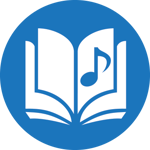 Music Catalog Icon Blue